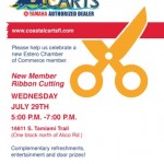 Coastal Carts Ribbon Cutting Celebration with Estero Chamber of Commerce