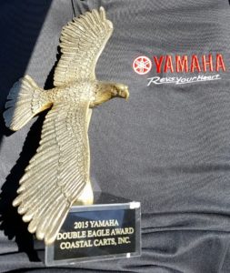 Coastal Carts, A Cut Above, Wins Double Eagle Award at Yamaha Dealer Meeting