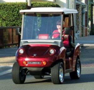 Eagle Street legal electric cart Toredor Red